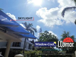 LLumar Window Film on Skylight